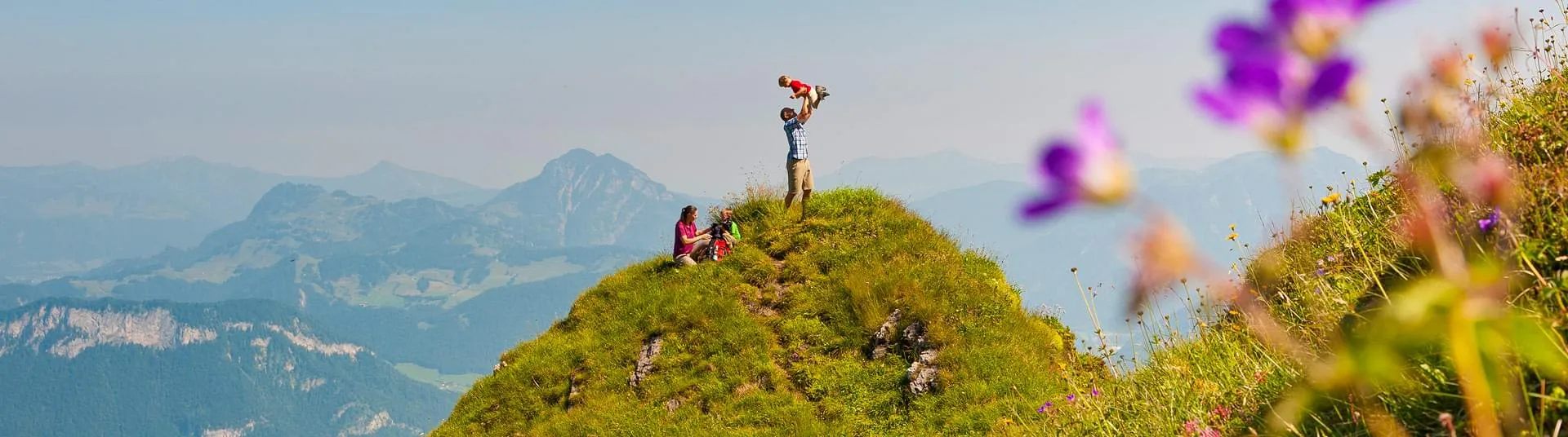 Familienwanderung in den Kitzbühler Alpen