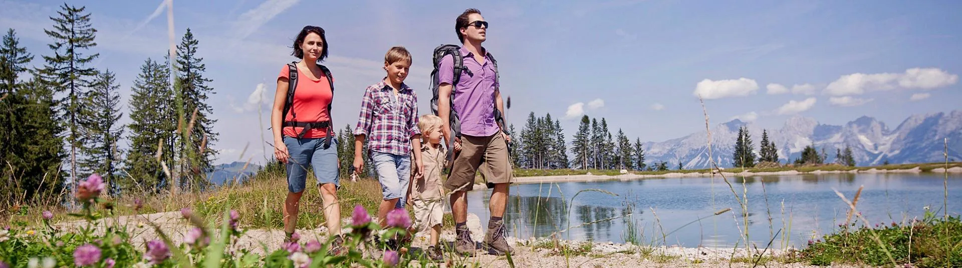Sommerwanderung mit der Familie