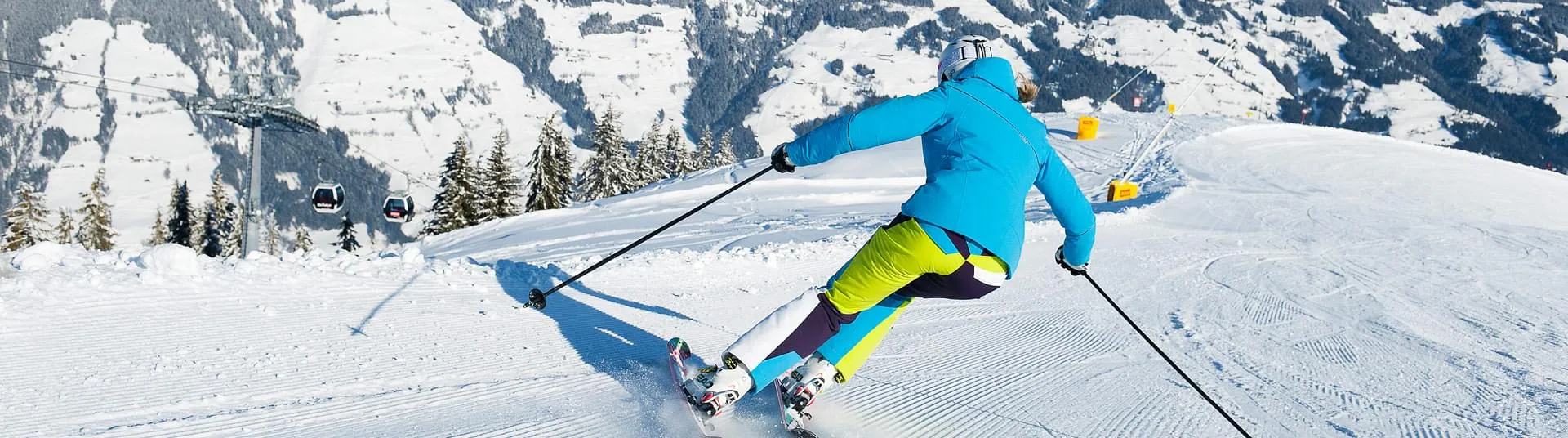 Carven auf weitl&auml;ufigen Pisten