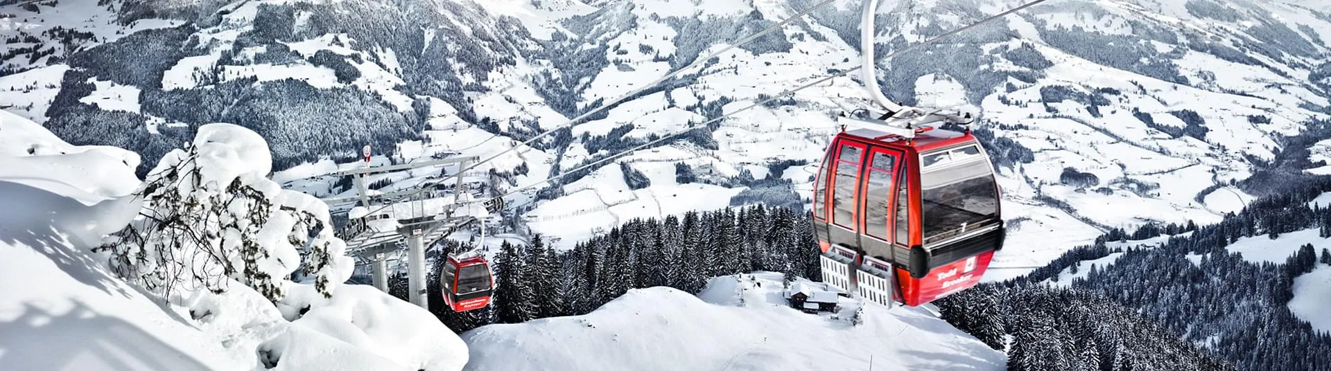 Gro&szlig;es, beliebtes Skigebiet Kitzb&uuml;hel - Kirchberg
