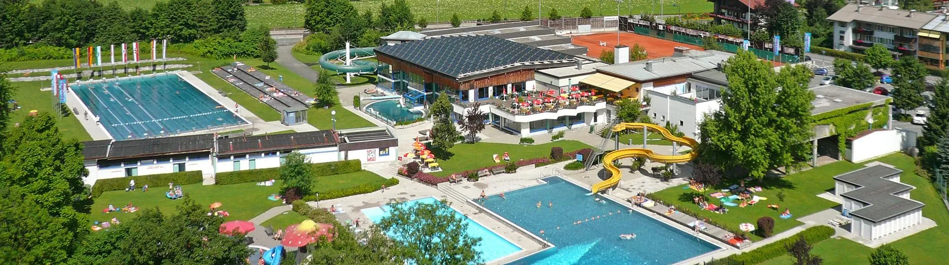 Direkt in der N&auml;he der Panorama Badewelt St. Johann
