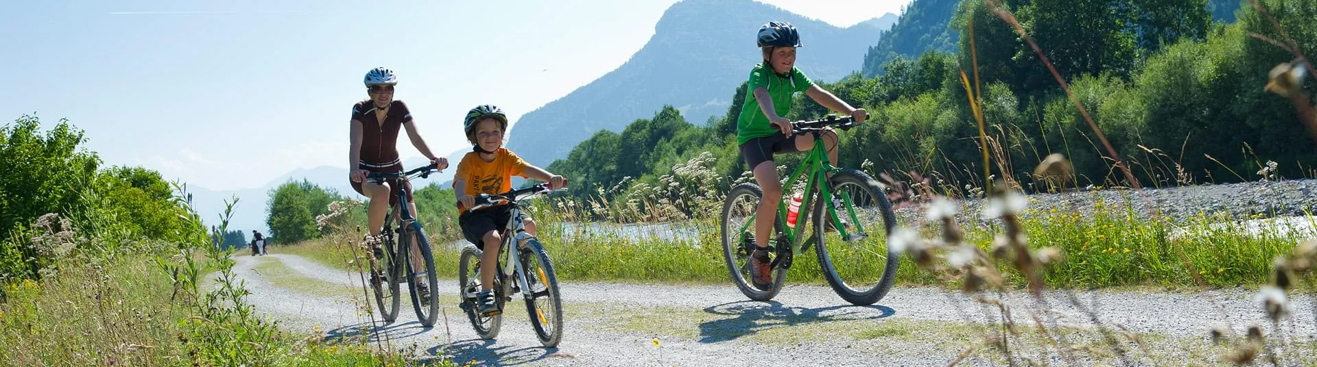 Der Familienfreundliche Flusserlebnisweg - ideal f&uuml;r Kinder