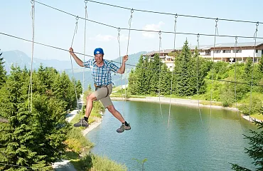 Hochseilgarten in St. Johann in Tirol
