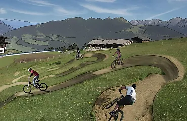 Single-Trail Harschbichl St. Johann in Tirol